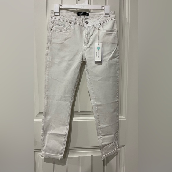 Just Black Denim - Just Black Women's Cream Skinny Jeans